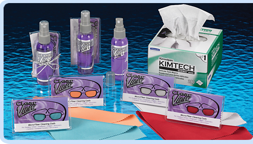 Lens cleaners