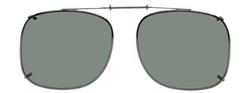 Solar 56mm Square Gray Polarized with Bronze Frame