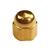 1.3 x 2.5 Gold Rimless Dome Nuts (pack of 100)