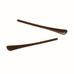 Brown Flared Plastic Temple Tip (pack of 8 pairs)