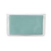 NON-IMPRINTED Aqua Basic Microfiber Cloth-In-Case (100 per box) 