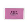 IMPRINTED Pink Basic Microfiber Cloth-In-Case (100 per box / Minimum order - 5 boxes)