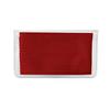 NON-IMPRINTED Red Basic Microfiber Cloth-In-Case (100 per box)