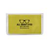 IMPRINTED Yellow Premium Microfiber Cloth-In-Case (100 per box / Minimum order - 5 boxes) 