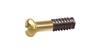 1.2 x 4.4 x 1.5 Stay-Tight Gold Eyewire Screw (pack of 100)