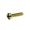 1.4 x 10.0 x 2.5 Gold Rimless Phillips Trim Screw (pack of 50)