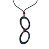Necklace - Blue Multi - Round. List Price: $18.99 | Sale Price: $17.09