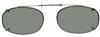 Solar 46mm Low Rectangle Gray Polarized with Bronze Frame