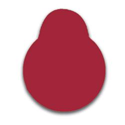 Crimson King Round (No Hole) 28 x 24mm