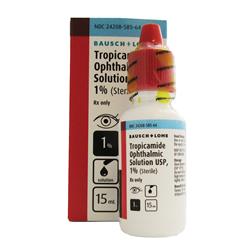Tropicamide 1% 15mL by Bausch & Lomb