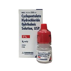 Cyclopentolate Hydrochloride 1% 2ml - Sandoz