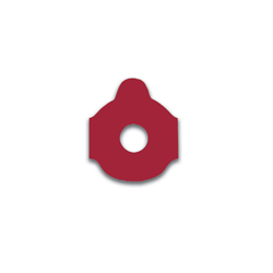 Crimson King Half-Eye Round 18mm