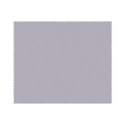 NON-IMPRINTED Gray Basic Microfiber Cloth - Loose (100 per box) 