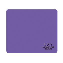 IMPRINTED Purple Premium Microfiber Cloth - Loose (100 per box / Minimum order - 5 boxes) 
