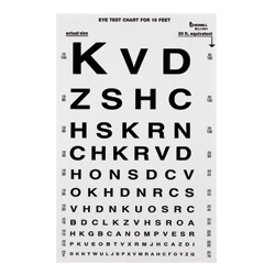 10' Eye Chart