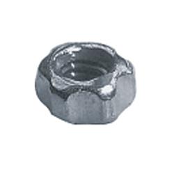 1.40 x 2.50 Silver Rimless Star Nuts (pack of 50)