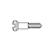 1.0 X 4.7 X 1.4 Standard Silver Nose Pad Screw (pack of 100)