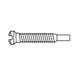1.4 x 9.0 x 1.8 Stay-Tight Self-Tapping Silver Eyewire Screw (pack of 50)